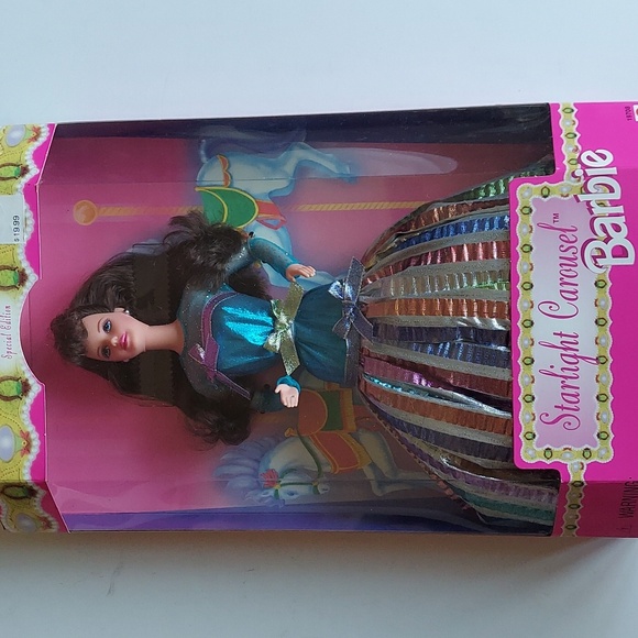 Mattel  barbie starlight carousel dated 1997 new. K B toy special editio… - Picture 7 of 7